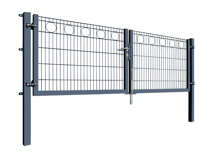 Gartentor Ring 2-flügelig